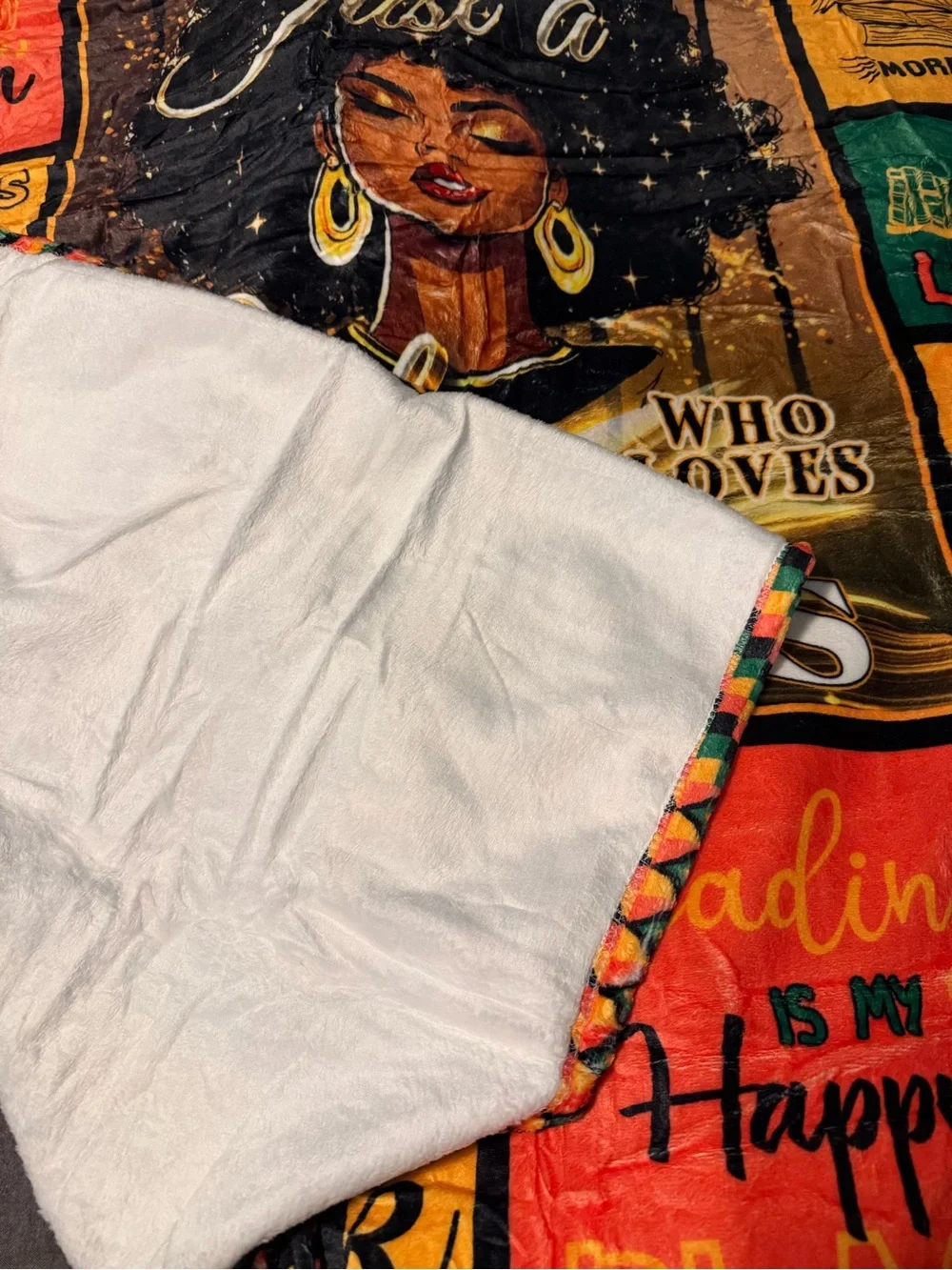 Just a Girl Who Loves Books Throw Blanket